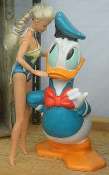 Barbie and Donald Duck