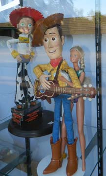 Barbie and woody